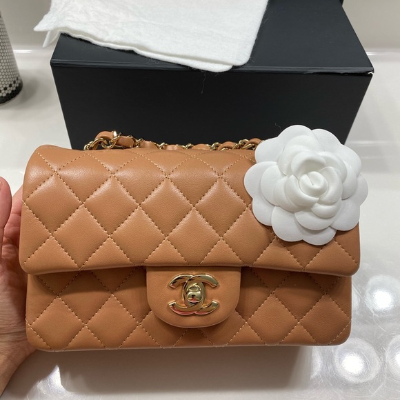 SOLD NEW Chanel Carmel Mini Rectangle - Picture 10 of 11